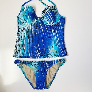 Diane-Raulston Two-Piece Swimsuit